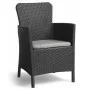 Keter Miami 5-teiliges Balkonmöbel-Set Graphit 223815 von , Gartensets - Ref: Foro24-422798, Preis: 214,48 €, Rabatt: %