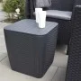 Keter Miami 5-teiliges Balkonmöbel-Set Graphit 223815 von , Gartensets - Ref: Foro24-422798, Preis: 214,48 €, Rabatt: %