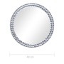 Wandspiegel aus gehärtetem Glas, 40 cm von vidaXL, Spiegel - Ref: Foro24-249447, Preis: 35,14 €, Rabatt: %