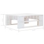6 Stk. Palettenmöbel und Kissen imprägniertes Kiefernholz weiß von , Gartensets - Ref: Foro24-3067009, Preis: 696,56 €, Rabat...