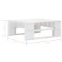 Muebles de palés 6 pzas y cojines madera pino impregnada blanco de , Conjuntos de jardín - Ref: Foro24-3067009, Precio: 636,3...