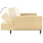 2-seater sofa bed with two cream velvet cushions by , Sofas - Ref: Foro24-337591, Price: 299,09 €, Discount: %
