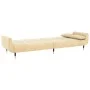 2-seater sofa bed with two cream velvet cushions by , Sofas - Ref: Foro24-337591, Price: 299,09 €, Discount: %