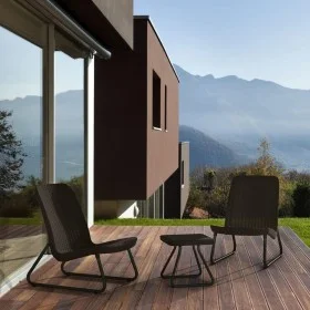Keter Rio 3-teiliges Gartenmöbel-Set Cappuccino Farbe von , Gartensets - Ref: Foro24-407208, Preis: 173,25 €, Rabatt: %