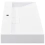 Sink 80x46x11 cm mineral resin/white marble by vidaXL, Sinks - Ref: Foro24-144065, Price: 247,59 €, Discount: %