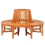 Baumbank aus Holz Ø 160 cm von , Gartenbänke - Ref: Foro24-41777, Preis: 443,15 €, Rabatt: %