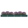 Green galvanized steel flowerbed 600x80x45 cm by , Pots and planters - Ref: Foro24-47073, Price: 118,31 €, Discount: %