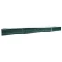 Green galvanized steel flowerbed 600x80x45 cm by , Pots and planters - Ref: Foro24-47073, Price: 118,31 €, Discount: %