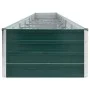 Green galvanized steel flowerbed 600x80x45 cm by , Pots and planters - Ref: Foro24-47073, Price: 118,31 €, Discount: %