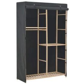 Grauer 3-stöckiger Kleiderschrank aus Stoff, 110 x 40 x 170 cm von vidaXL, Kleiderschränke - Ref: Foro24-248188, Preis: 106,7...