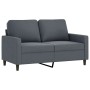 Set of sofas with 4 dark gray velvet cushions by , Sofas - Ref: Foro24-3201487, Price: 647,50 €, Discount: %