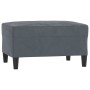 Sofagarnitur mit 4 Stück dunkelgrauen Samtkissen von , Sofas - Ref: Foro24-3201487, Preis: 647,50 €, Rabatt: %