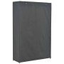 Grauer 3-stöckiger Kleiderschrank aus Stoff, 110 x 40 x 170 cm von vidaXL, Kleiderschränke - Ref: Foro24-248188, Preis: 103,8...