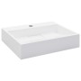 Waschbecken 50x38x13 cm Mineralharz/weißer Marmor von vidaXL, Sinkt - Ref: Foro24-144063, Preis: 128,19 €, Rabatt: %