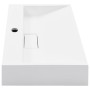 Waschbecken 50x38x13 cm Mineralharz/weißer Marmor von vidaXL, Sinkt - Ref: Foro24-144063, Preis: 128,19 €, Rabatt: %