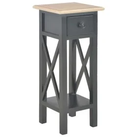 Black wooden side table 27x27x65.5 cm by , Side tables - Ref: Foro24-280059, Price: 69,03 €, Discount: %