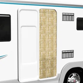 Cortina mosquitera de chenilla beige 56x185 cm de , Mosquiteras para ventanas - Ref: Foro24-284282, Precio: 37,85 €, Descuent...