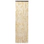 Cortina mosquitera de chenilla beige 56x185 cm