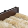 Cortina mosquitera de chenilla beige 56x185 cm