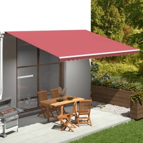 Spare fabric for red wine-colored awning 5x3.5 m by , Awnings - Ref: Foro24-311972, Price: 102,23 €, Discount: %