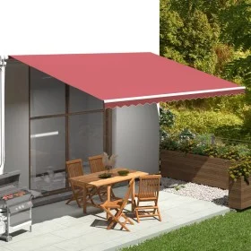 Spare fabric for red wine-colored awning 5x3.5 m by , Awnings - Ref: Foro24-311972, Price: 94,99 €, Discount: %