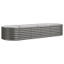 Pflanzbeet Stahl Pulverbeschichtung grau 224x80x36 cm von , Töpfe und Pflanzgefäße - Ref: Foro24-318919, Preis: 59,73 €, Raba...