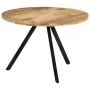 Solid mango wood dining table 110x75 cm by , Kitchen and dining tables - Ref: Foro24-338476, Price: 220,60 €, Discount: %