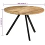 Solid mango wood dining table 110x75 cm by , Kitchen and dining tables - Ref: Foro24-338476, Price: 220,60 €, Discount: %
