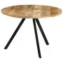 Mesa de comedor madera maciza de mango 110x75 cm de , Mesas de cocina y de comedor - Ref: Foro24-338476, Precio: 222,83 €, De...