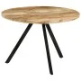 Mesa de comedor madera maciza de mango 110x75 cm de , Mesas de cocina y de comedor - Ref: Foro24-338476, Precio: 222,83 €, De...