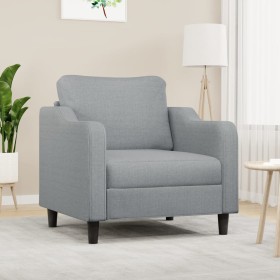 Light gray fabric armchair 60 cm by , Sofas - Ref: Foro24-359343, Price: 145,43 €, Discount: %