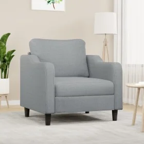 Light gray fabric armchair 60 cm by , Sofas - Ref: Foro24-359343, Price: 188,63 €, Discount: %