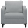 Hellgrauer Stoffsessel 60 cm von , Sofas - Ref: Foro24-359343, Preis: 145,43 €, Rabatt: %