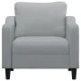 Light gray fabric armchair 60 cm by , Sofas - Ref: Foro24-359343, Price: 188,63 €, Discount: %