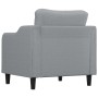Hellgrauer Stoffsessel 60 cm von , Sofas - Ref: Foro24-359343, Preis: 145,43 €, Rabatt: %