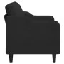 Black fabric 2-seater sofa, 120 cm by , Sofas - Ref: Foro24-359355, Price: 214,15 €, Discount: %