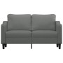 2-Sitzer-Sofa aus dunkelgrauem Stoff 140 cm von , Sofas - Ref: Foro24-359360, Preis: 207,52 €, Rabatt: %