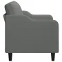 2-Sitzer-Sofa aus dunkelgrauem Stoff 140 cm von , Sofas - Ref: Foro24-359360, Preis: 193,94 €, Rabatt: %