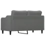 2-Sitzer-Sofa aus dunkelgrauem Stoff 140 cm von , Sofas - Ref: Foro24-359360, Preis: 193,94 €, Rabatt: %