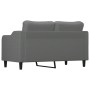 Dark gray 2-seater fabric sofa, 140 cm by , Sofas - Ref: Foro24-359360, Price: 207,52 €, Discount: %