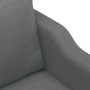 Dark gray 2-seater fabric sofa, 140 cm by , Sofas - Ref: Foro24-359360, Price: 207,52 €, Discount: %