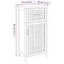Badmöbel aus massivem Nussbaumholz 42x29x82 cm von , Badezimmerwaschtische - Ref: Foro24-350354, Preis: 83,43 €, Rabatt: %