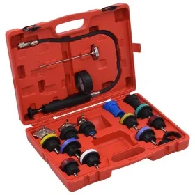 Cooling and radiator circuit pressure tester 18 pieces by vidaXL, Hand tools - Ref: Foro24-210535, Price: 62,19 €, Discount: %