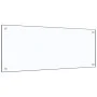 Tempered glass kitchen splash guard 100x40 cm by vidaXL, Kitchen tools and utensils - Ref: Foro24-249475, Price: 36,03 €, Dis...