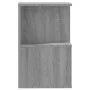 Mesita de noche madera contrachapada gris Sonoma 35x35x55 cm de , Mesitas de noche - Ref: Foro24-815185, Precio: 37,87 €, Des...