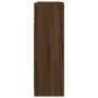 Badezimmerschrank und Spiegel aus braunem Eichensperrholz, 62,5 x 20,5 x 64 cm von , Badezimmerwaschtische - Ref: Foro24-8263...