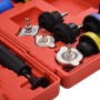 Comprobador presión circuito refrigeración y radiador 18 piezas