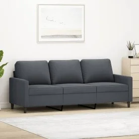 3-Sitzer Sofa dunkelgrau Samt 180 cm von , Sofas - Ref: Foro24-359210, Preis: 308,04 €, Rabatt: %