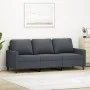 3-Sitzer Sofa dunkelgrau Samt 180 cm von , Sofas - Ref: Foro24-359210, Preis: 308,04 €, Rabatt: %