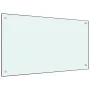 Küchenspritzschutz aus weißem Hartglas 90x50 cm von vidaXL, Küchengeräte und Utensilien - Ref: Foro24-249458, Preis: 44,94 €,...